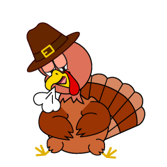 Relaxing Thanksgiving Turkey