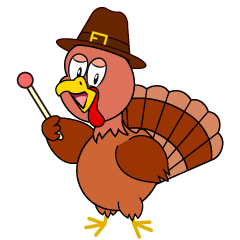 Speaking Thanksgiving Turkey