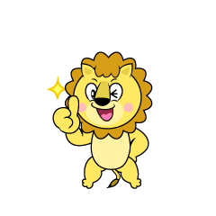 Thumbs Up Lion