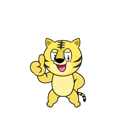 Thumbs up Tiger