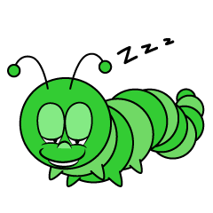 Sleeping Caterpillar