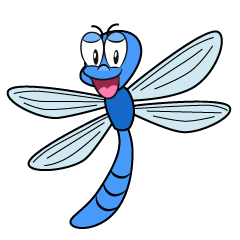 Smiling Dragonfly