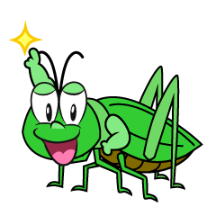 Posing Grasshopper
