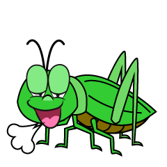 Relaxing Grasshopper