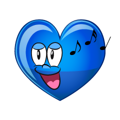 Singing Blue Heart