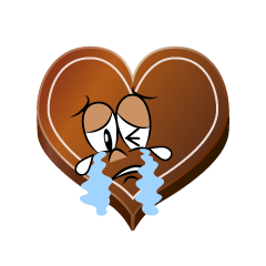 Crying Heart Chocolate