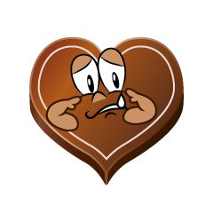 Sad Heart Chocolate