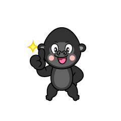 Thumbs up Gorilla
