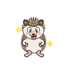 Glitter Hedgehog
