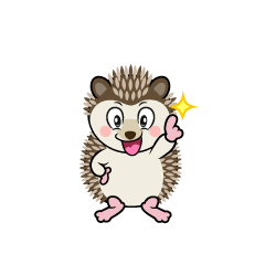 Posing Hedgehog