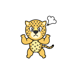 Angry Leopard