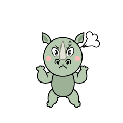 Angry Rhino
