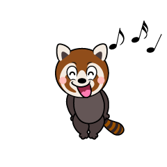 Singing Red Panda
