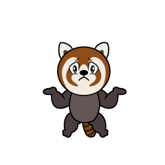 Troubled Red Panda