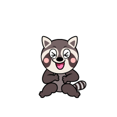 Laughing Raccoon