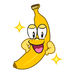 Glitter Banana