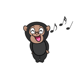 Singing Chimpanzee