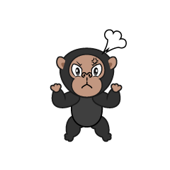 Angry Chimpanzee