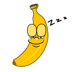 Sleeping Banana