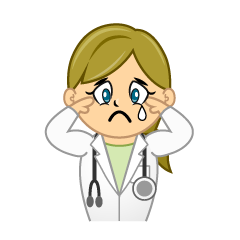 Sad Female Doctor