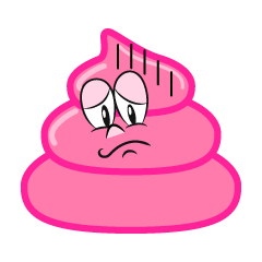 Depressed Pink Poop