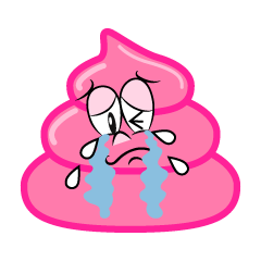 Crying Pink Poop