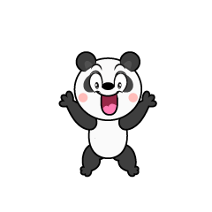 Surprised Panda