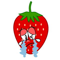 Crying Strawberry