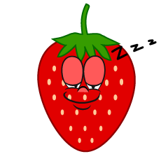 Sleeping Strawberry
