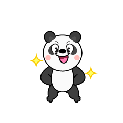 Glitter Panda