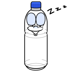 Sleeping Plastic Bottle