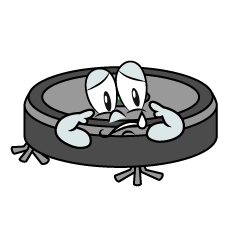 Sad Robot Vacuum