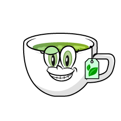 Grinning Green Tea