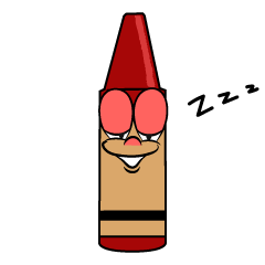 Sleeping Crayon