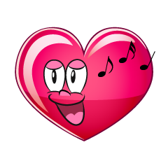Singing Heart Symbol