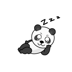 Sleeping Panda