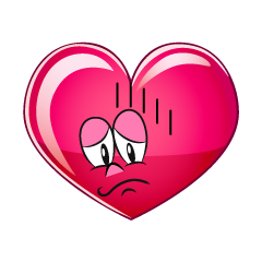 Depressed Heart Symbol