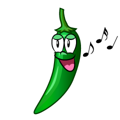 Singing Green Chili