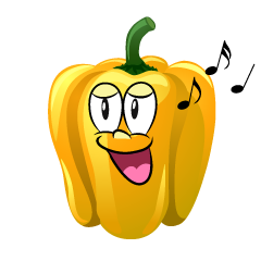 Singing Yellow Pepper